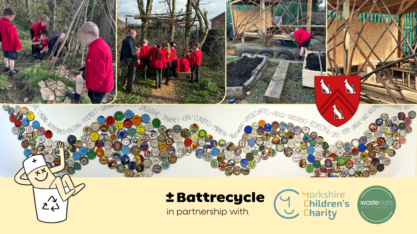 Wastecare Environmental Trust partners with Yorkshire Children’s Charity and Battrecycle to begin community project support roll out