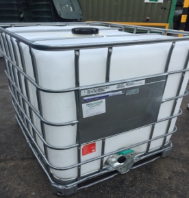 UN Standard recon 1000ltr IBC with a metal or plastic pallet